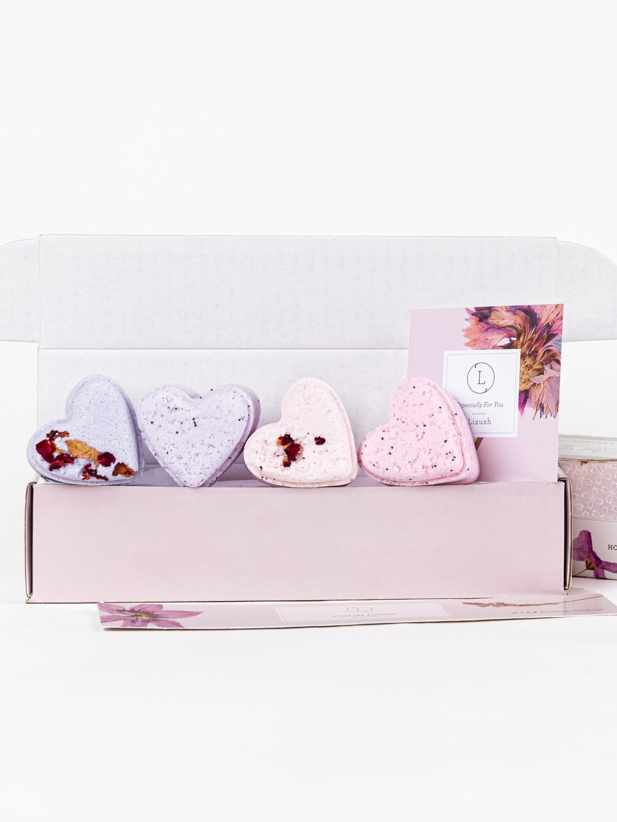 Heart Shaped Shower Steamers 5 Pack