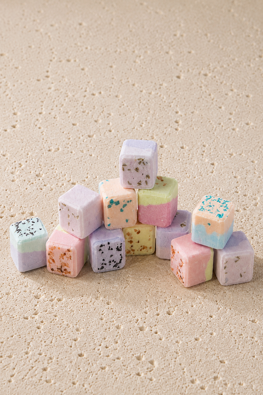 Shower Steamers Gift Set - 5 Big Fizzies, Cheer Up Package