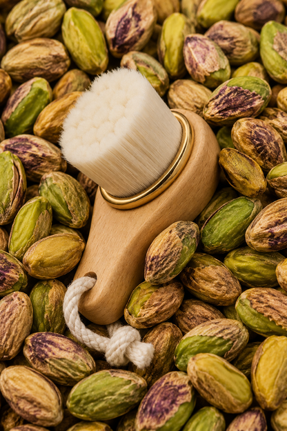 Facial Brush with Bamboo Handle