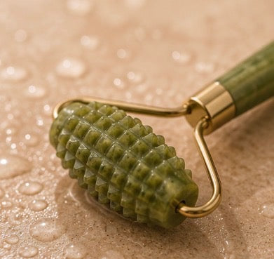 Jade Roller Facial Massage Tool for Beauty