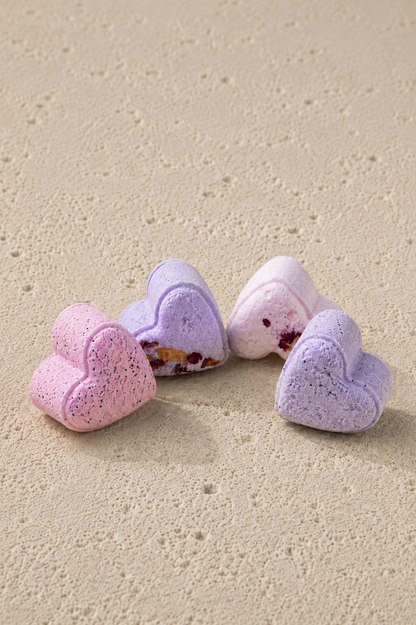 Heart Shaped Shower Steamers 5 Pack