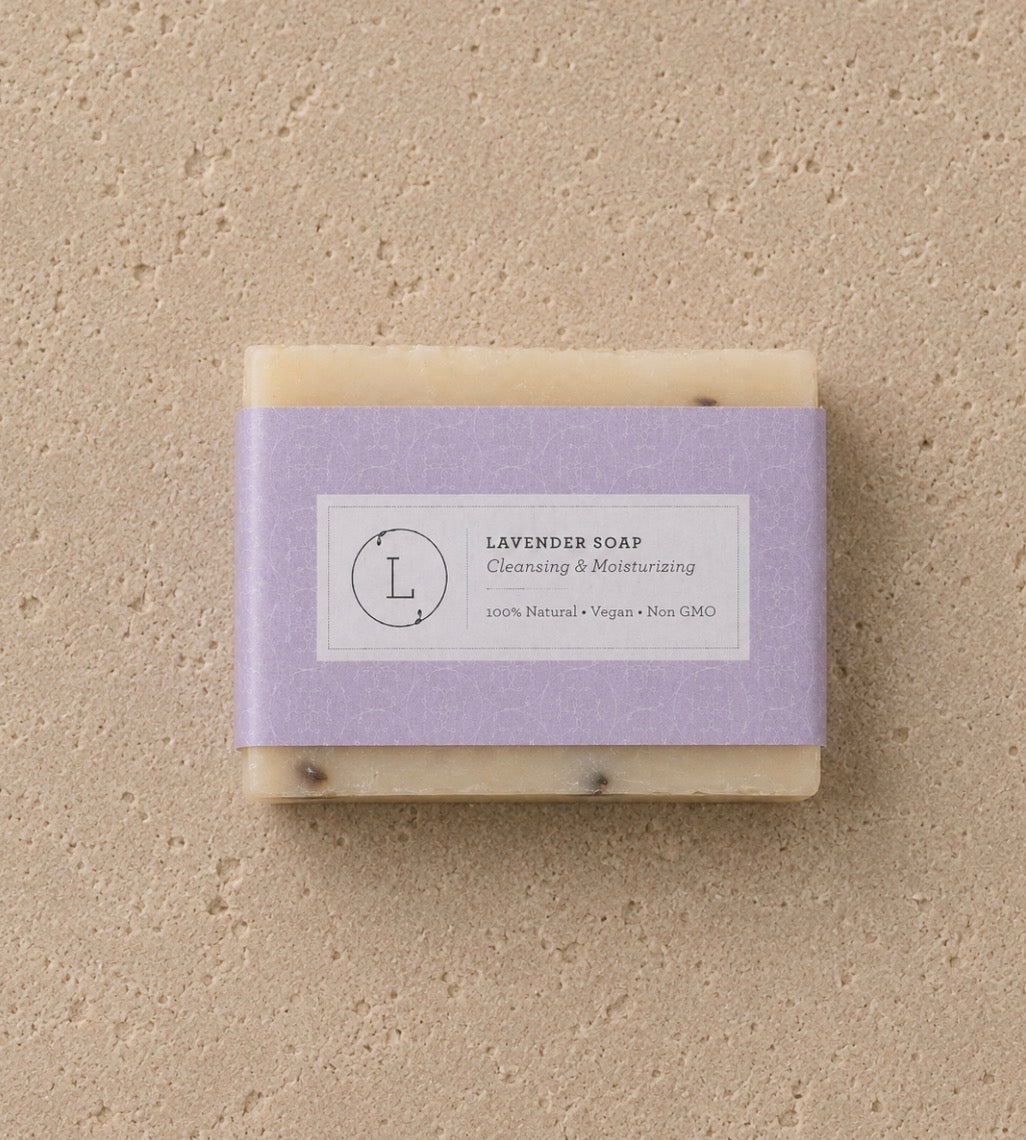 Lavender Soap Bar, Natural Handmade Soap, Vegan Skincare gift