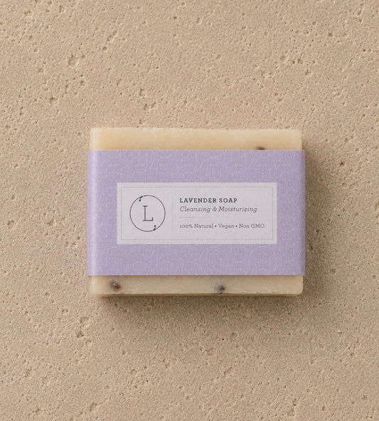 Lavender Soap Bar, Natural Handmade Soap, Vegan Skincare gift