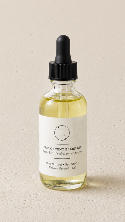 Natural Handmade Beard Oil for a Softener Moister Beard