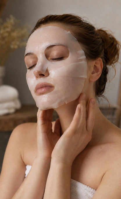 Organic Sheet Mask (Anti-aging & Moisturizing pack of 4)