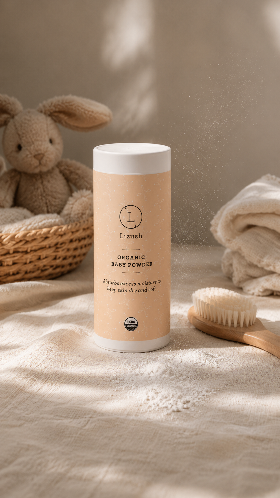 ORGANIC BABY POWDER - Talc Free