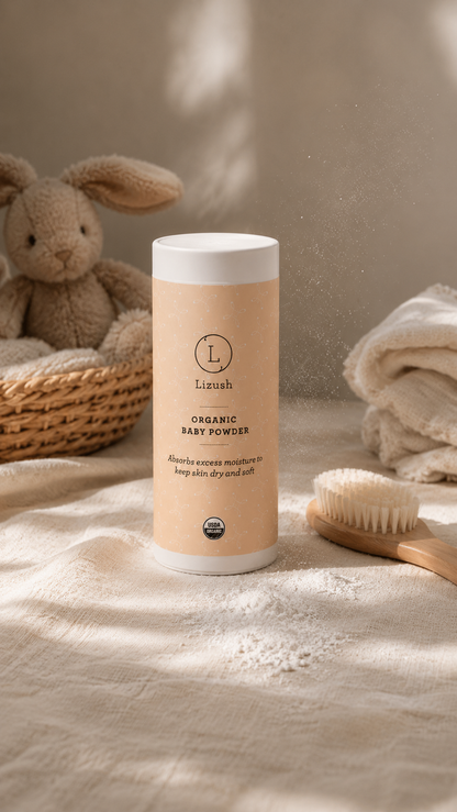 ORGANIC BABY POWDER - Talc Free
