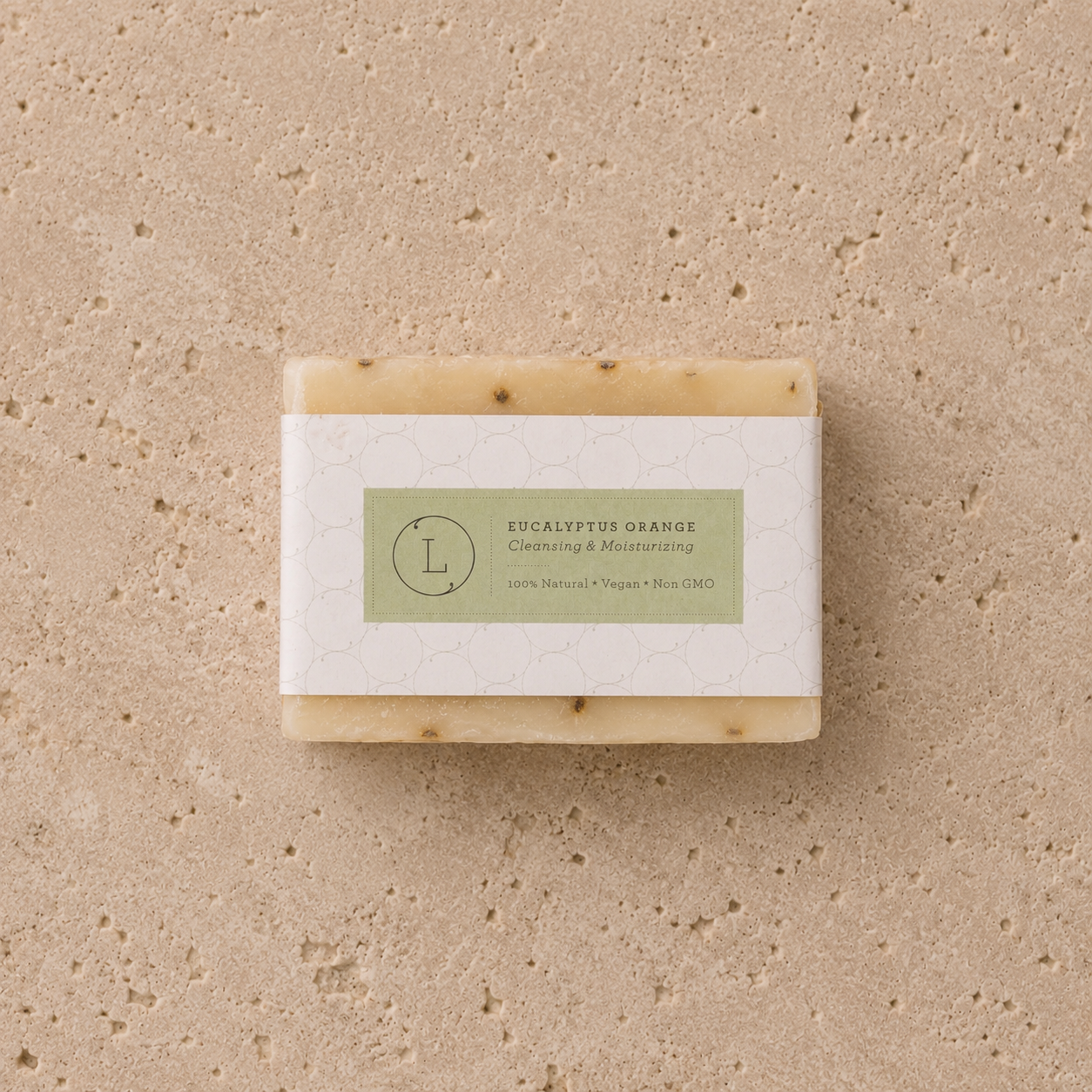 Eucalyptus Natural Handmade Soap Bar, Fresh Cold Process Soap