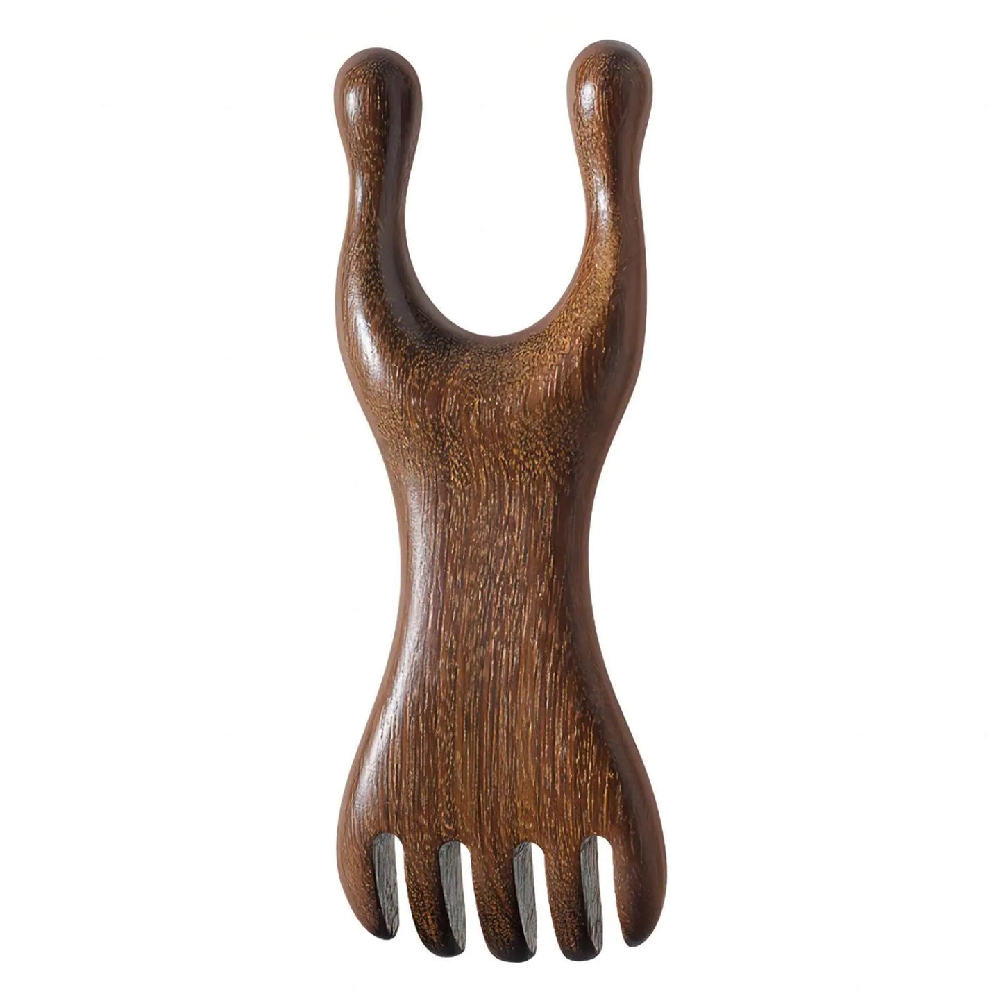 KINTEGOOD Sandalwood Scalp Massage Comb Nose Guasha Tool Facial Wood Gua Sha Tool Wooden Massage Comb Scalp Massager Handheld Meridians Acupoint Massager